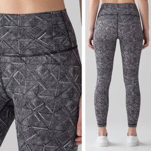 Lululemon Wunder Under Hi-Rise 7/8 Tight Full-On Luxtreme 25" Formation Alpine
